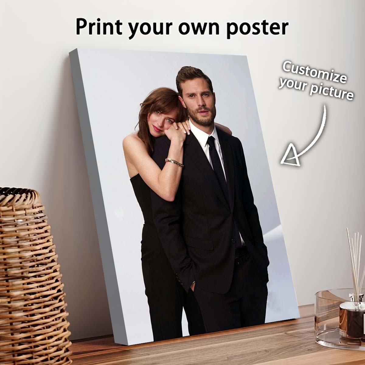 Pet Portrait Custom - Custom Print Canvas Painting From Your