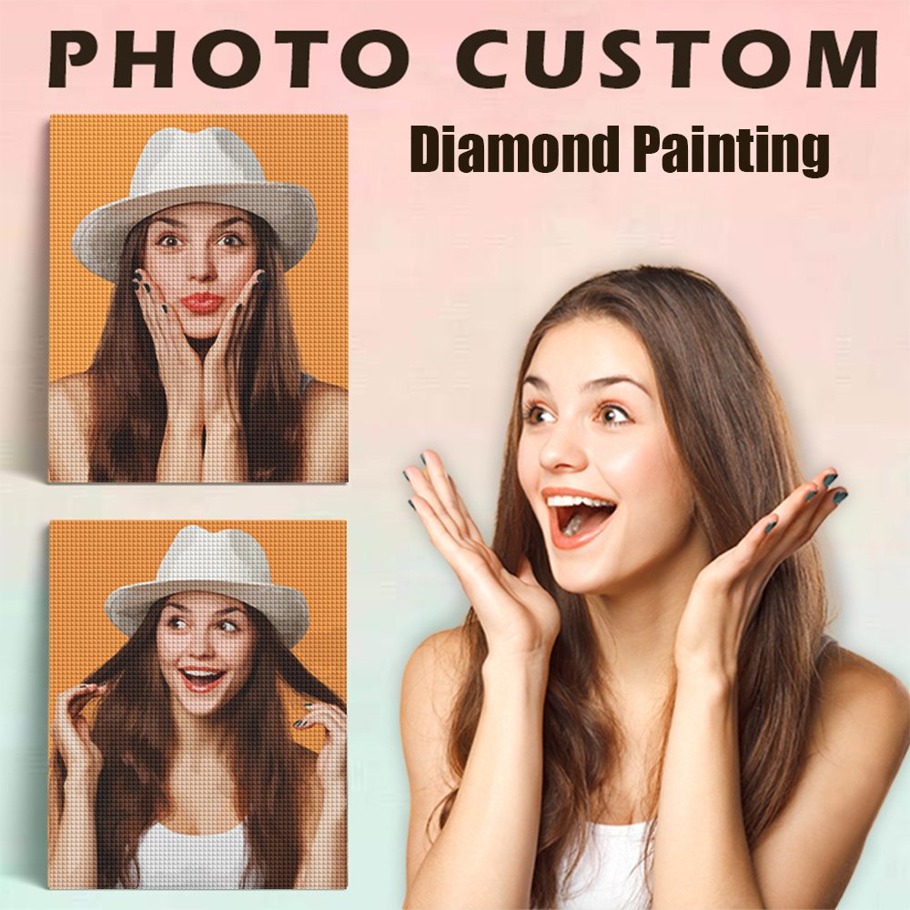 Photo Mosaic Print - Evershine Full Square Round Diamond Painting