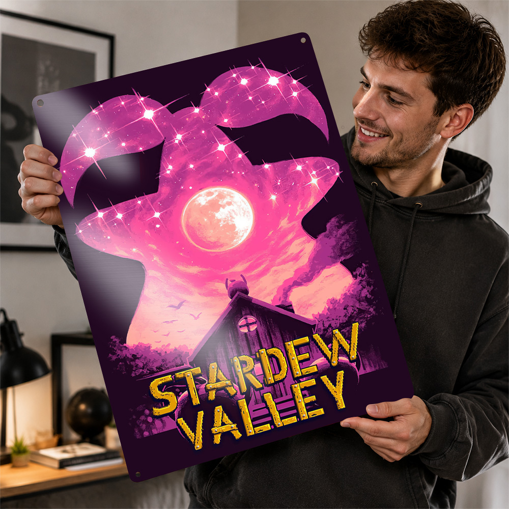 Stardew Valley Night Sky 3D Te - Custom Night Sky ulasan dan harga