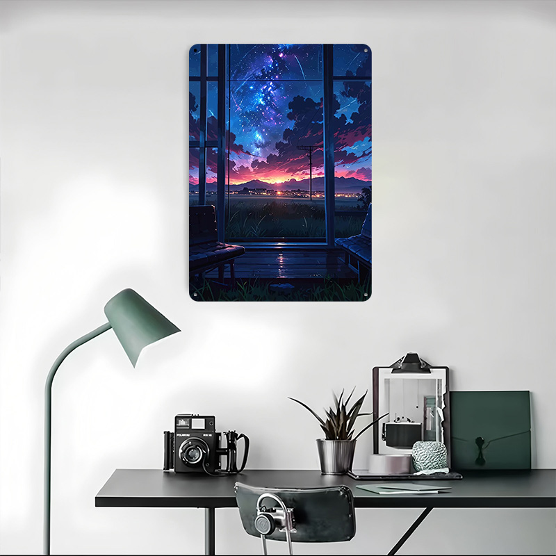 Anime Window View of Starry Ni - Custom Night Sky ulasan dan harga