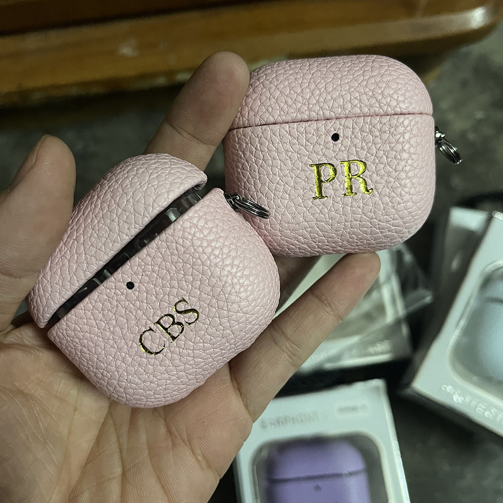 Personalized Initials Letters  - Monogram Keychain Leather ulasan dan harga