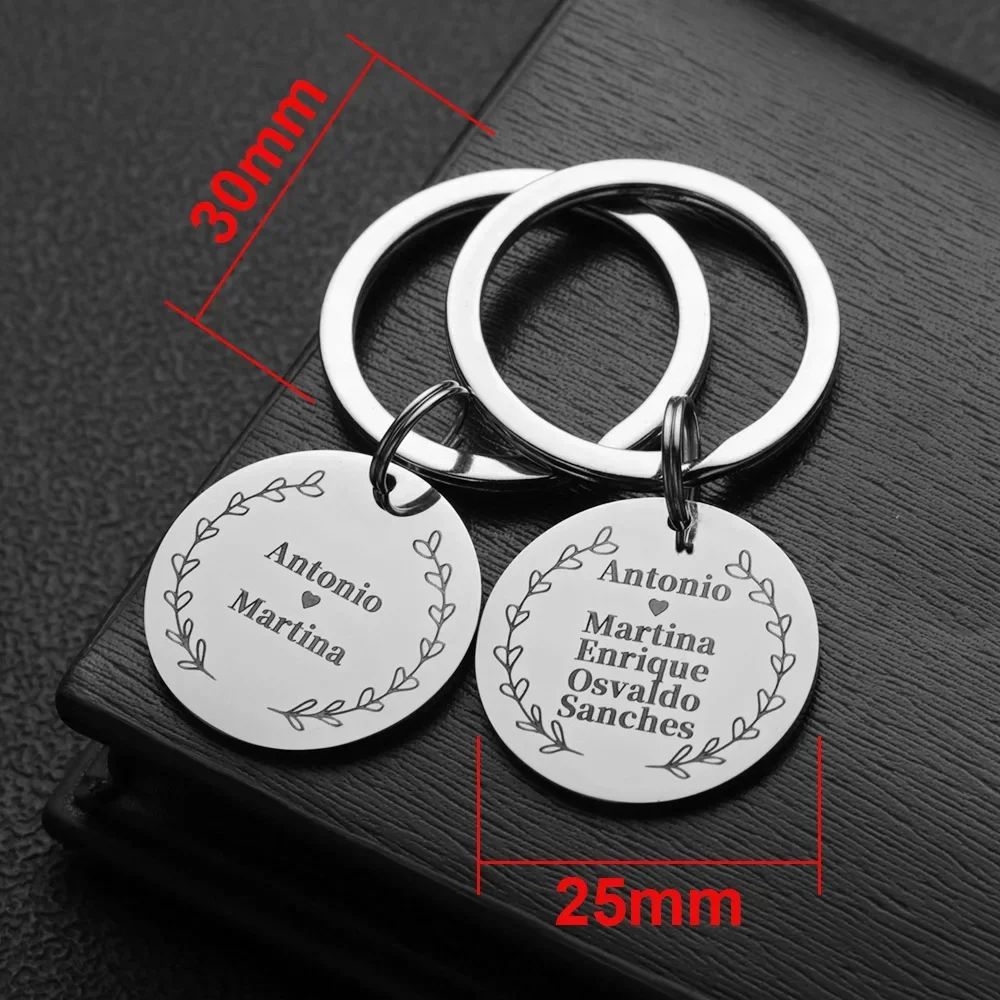 Personalized Keychain Customiz - Initial Ring Custom ulasan dan harga