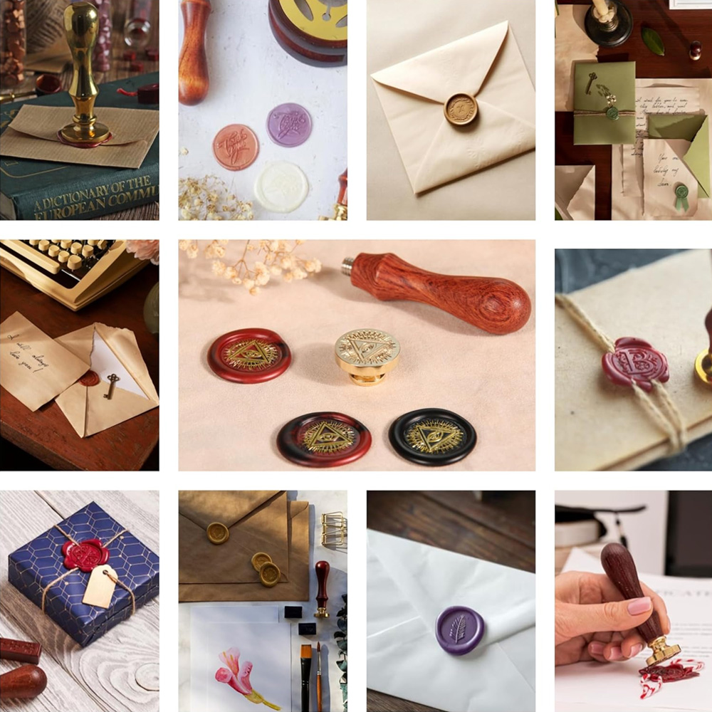 Custom Wax Seal Stamp, Persona - Wax Seal Letter Kit ulasan dan harga