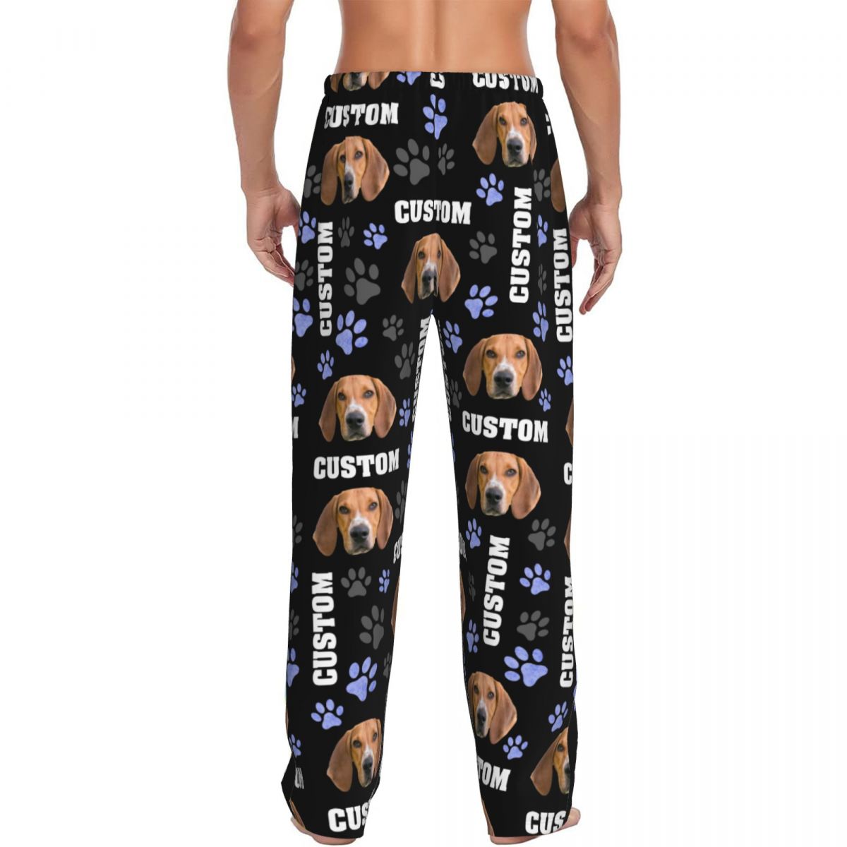 Men Custom Dog Photo Pajama Pa - Pet Portrait Custom ulasan dan harga