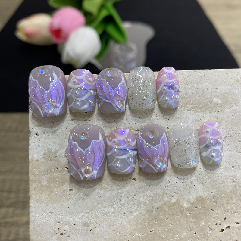 10pcs Butterfly Flower Fake Na - Pressed Flower Art ulasan dan harga