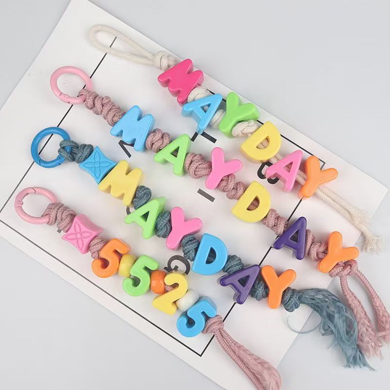 Custom Name Keyring 1-7 Letter - Initial Ring Custom ulasan dan harga