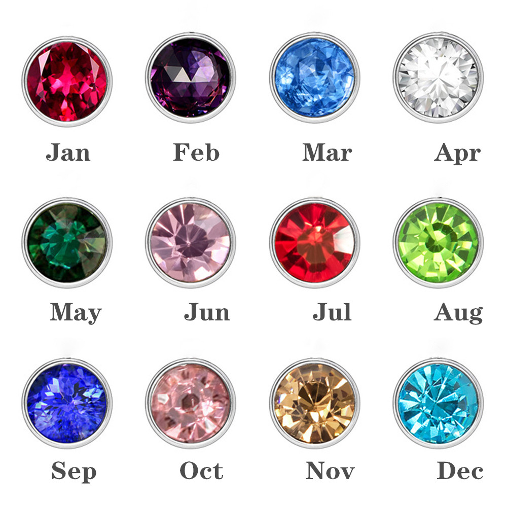 Custom Birthstone Eternal Ring - Birth Flower Necklace ulasan dan harga