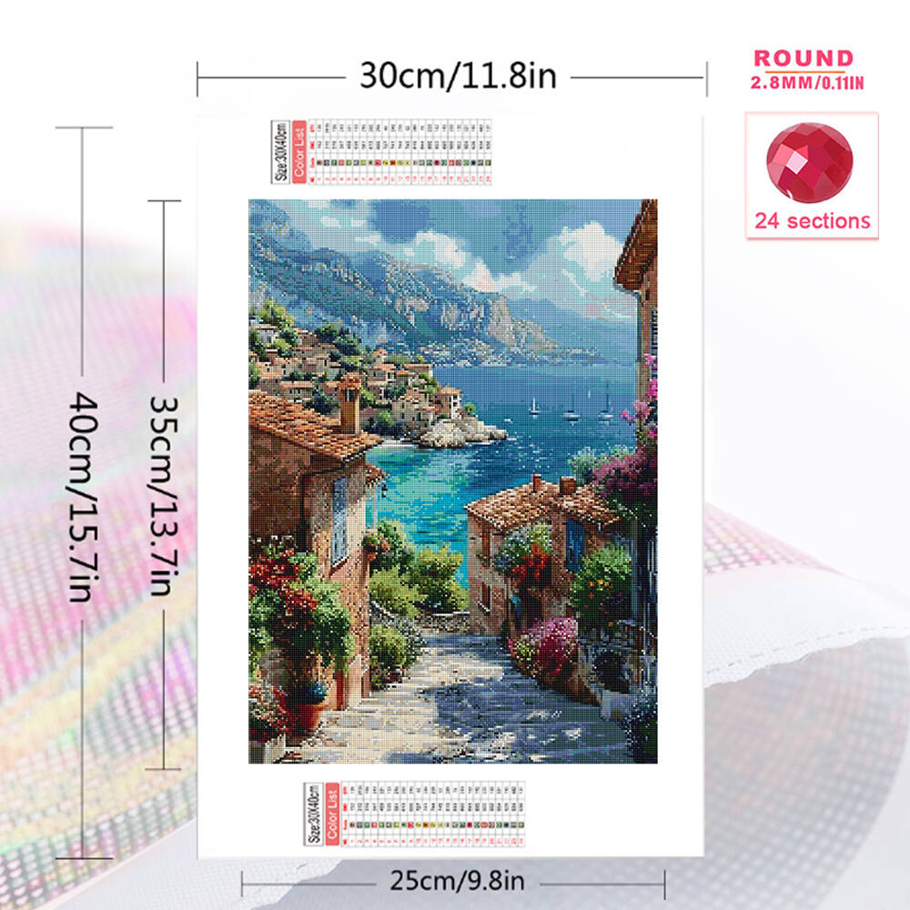 1pc frameless  Diamond Paintin - Photo Mosaic Print ulasan dan harga