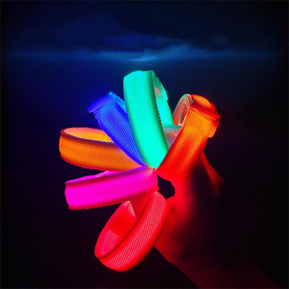 LED Reflective Bracelet Nylon  - Coordinates Bracelet ulasan dan harga