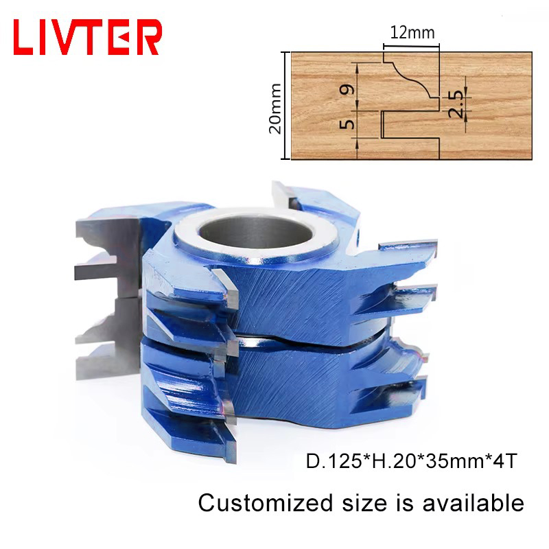 Solid Wood Profile Cutter Head - Engraved Wood Frame ulasan dan harga