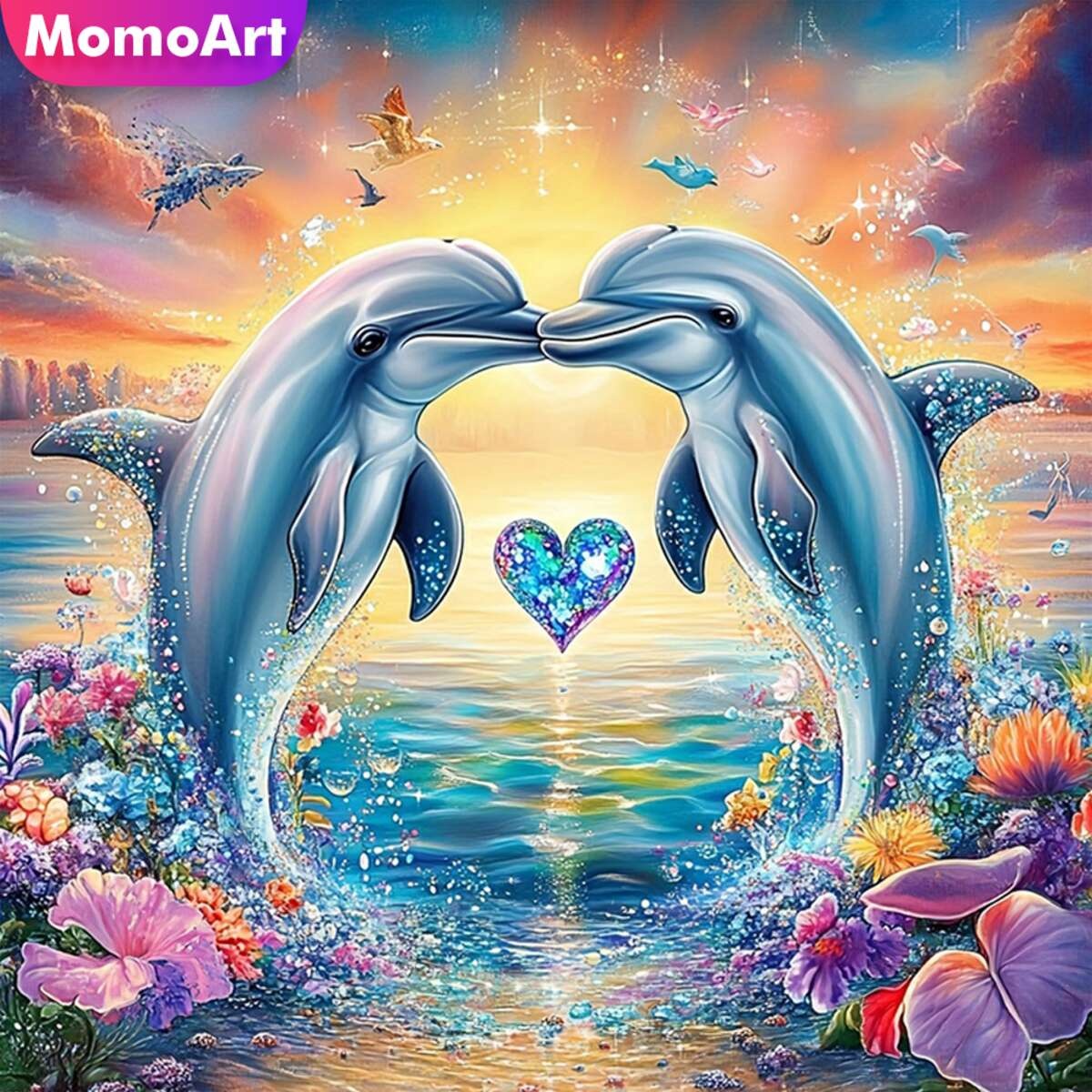 Momoart New Arrival Diamond Pa - Photo Mosaic Print ulasan dan harga