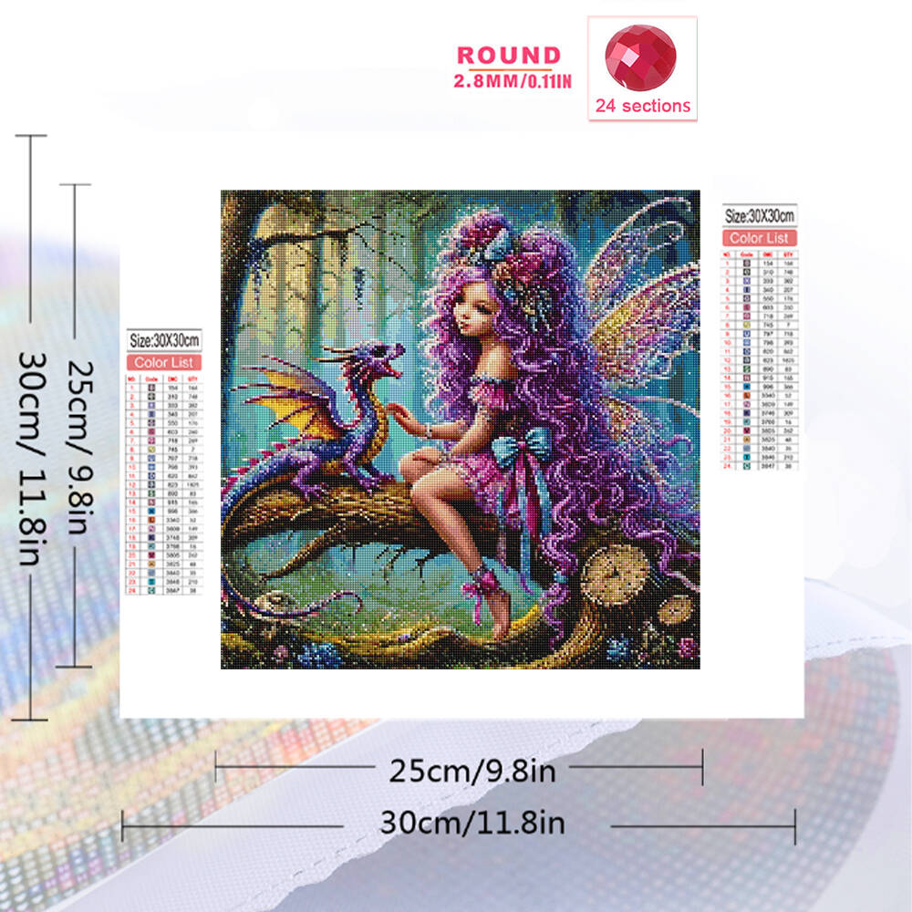 Full Square Round Diamond Mosa - Photo Mosaic Print ulasan dan harga