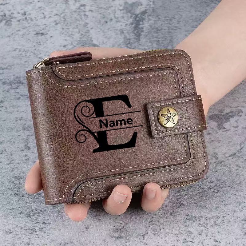 Men's Custom Wallet - Personal - Personalized Name Box ulasan dan harga