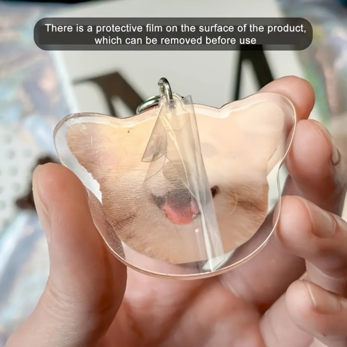 Custom Photo Keychain – Person - Pet Portrait Custom ulasan dan harga