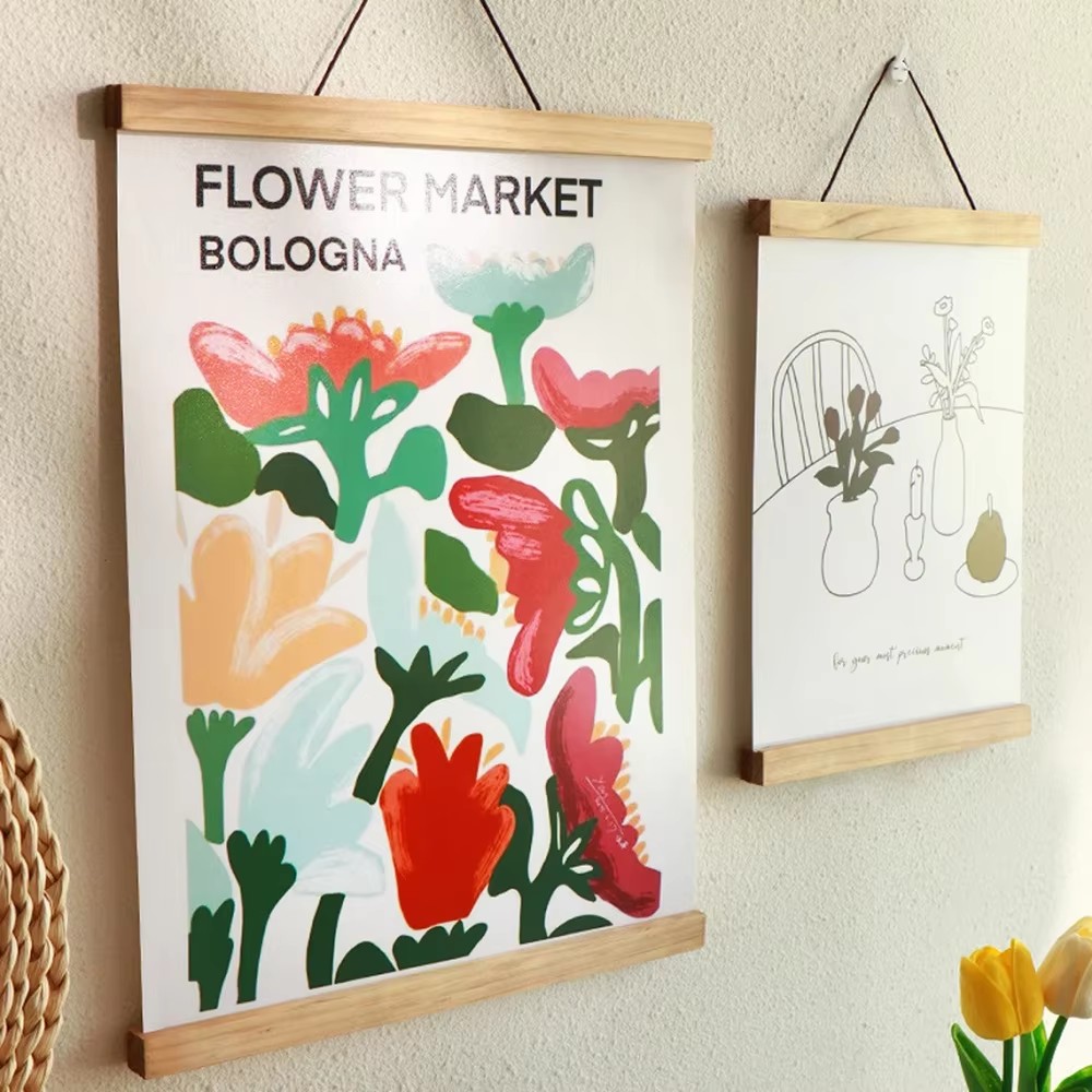 7 Colors 30 40 50cm Magnatic P - Engraved Wood Frame ulasan dan harga