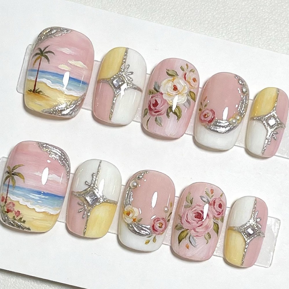24PCS Luxury Emerald Green Flo - Pressed Flower Art ulasan dan harga