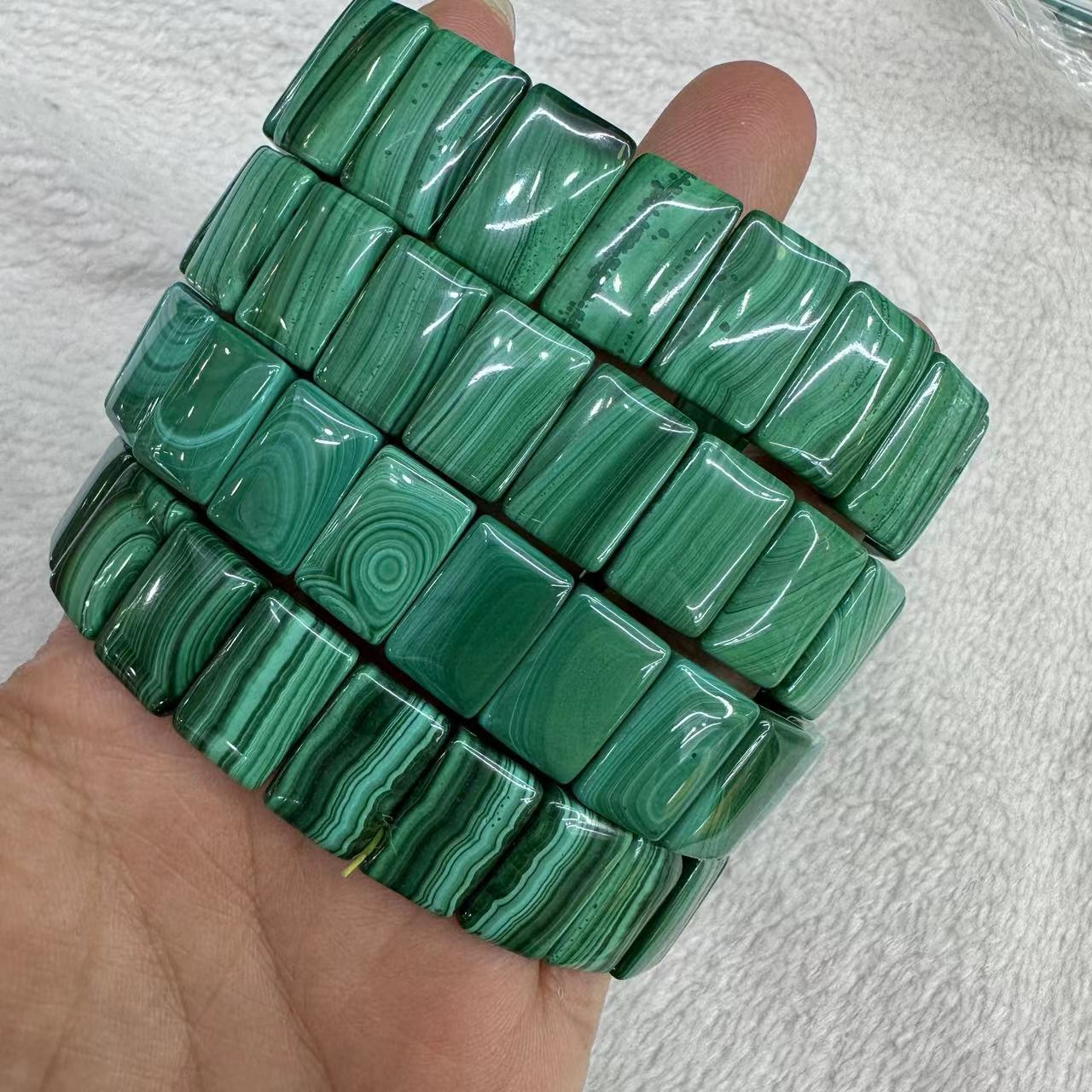 Genuine Natural Green Malachit - Coordinates Bracelet ulasan dan harga
