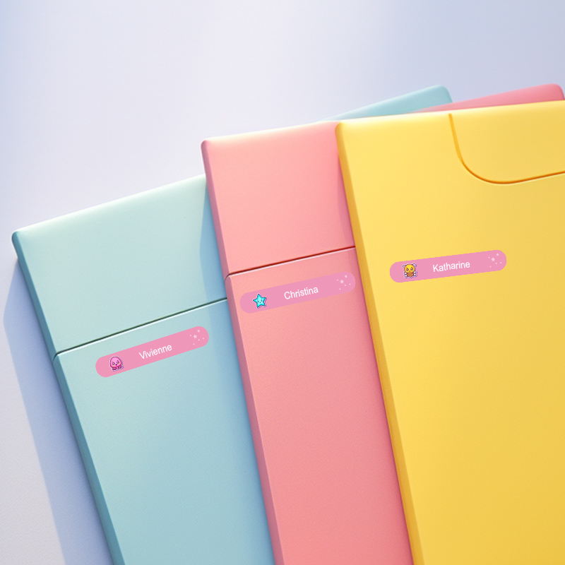 Personalized Waterproof Sticke - Personalized Name Box ulasan dan harga
