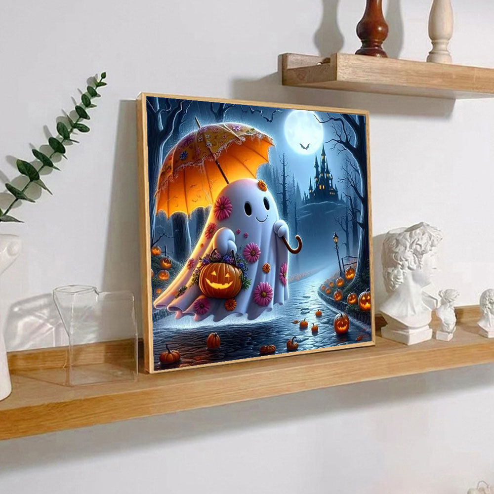 Night Ghost Diamond Painting F - Photo Mosaic Print ulasan dan harga