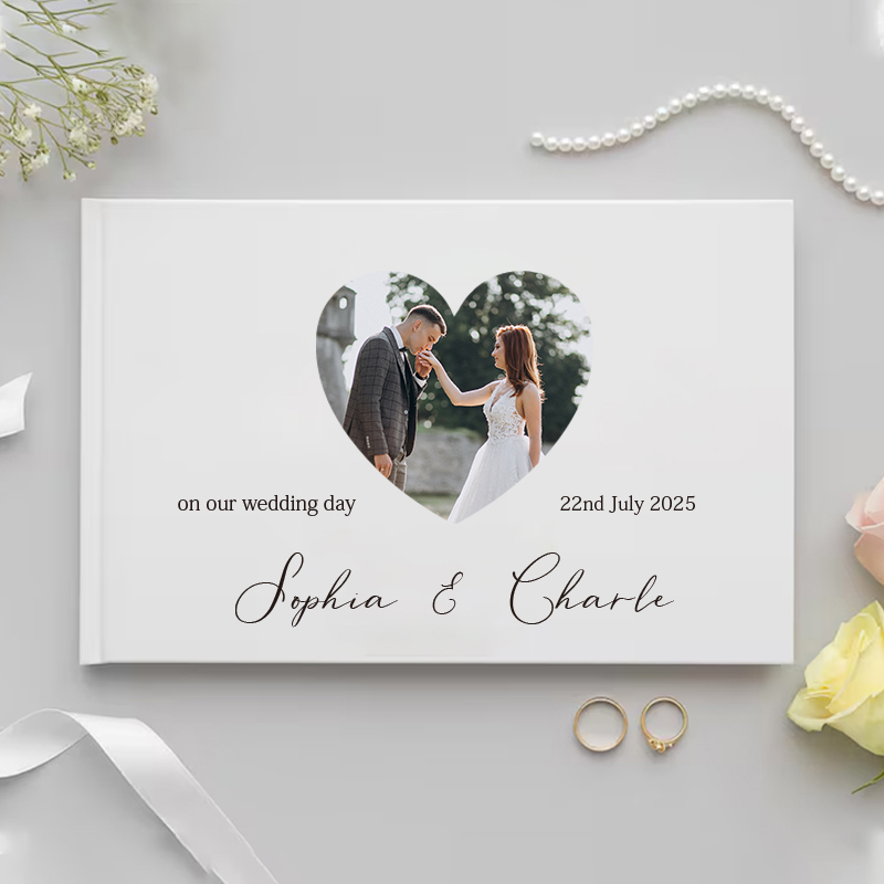 Personalized Guest Book for We - Custom Photo Book ulasan dan harga