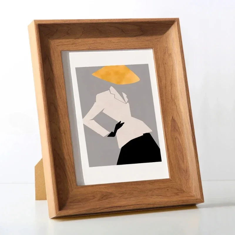 Wooden Photo Frame 5/6/7/8/10  - Engraved Wood Frame ulasan dan harga