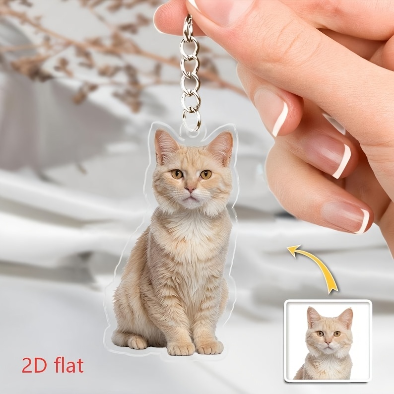 Personalized Custom Acrylic Ke - Pet Portrait Custom ulasan dan harga
