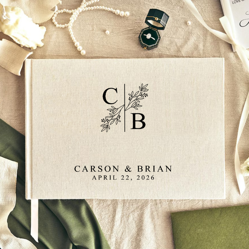 Personalized Guest Book Photo  - Custom Photo Book ulasan dan harga