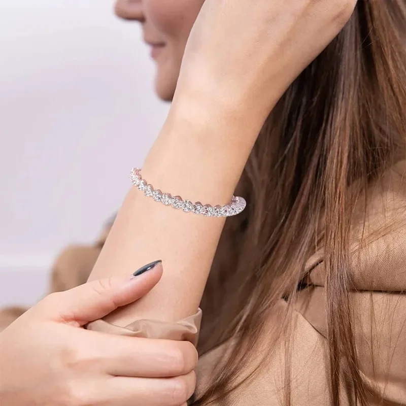 Fashion Women's Crystal Bracel - Coordinates Bracelet ulasan dan harga