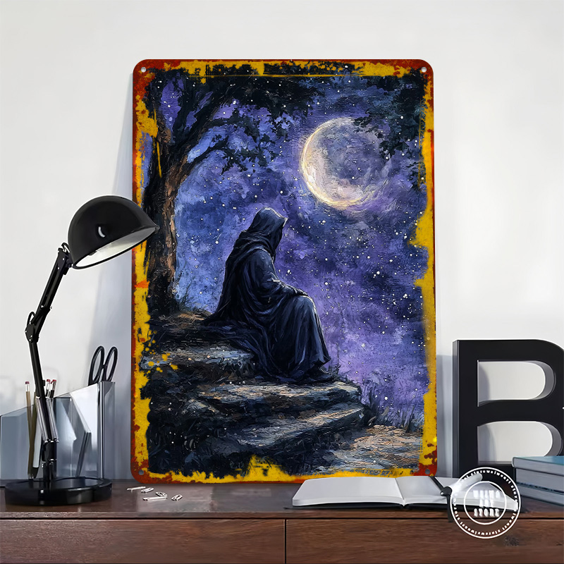 Night Sky Watcher Tin Plaque P - Custom Night Sky ulasan dan harga