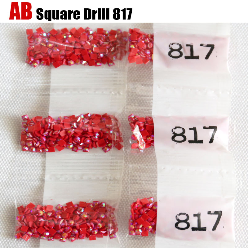 HOMFUN AB Square Drill DIY Dia - Photo Mosaic Print ulasan dan harga