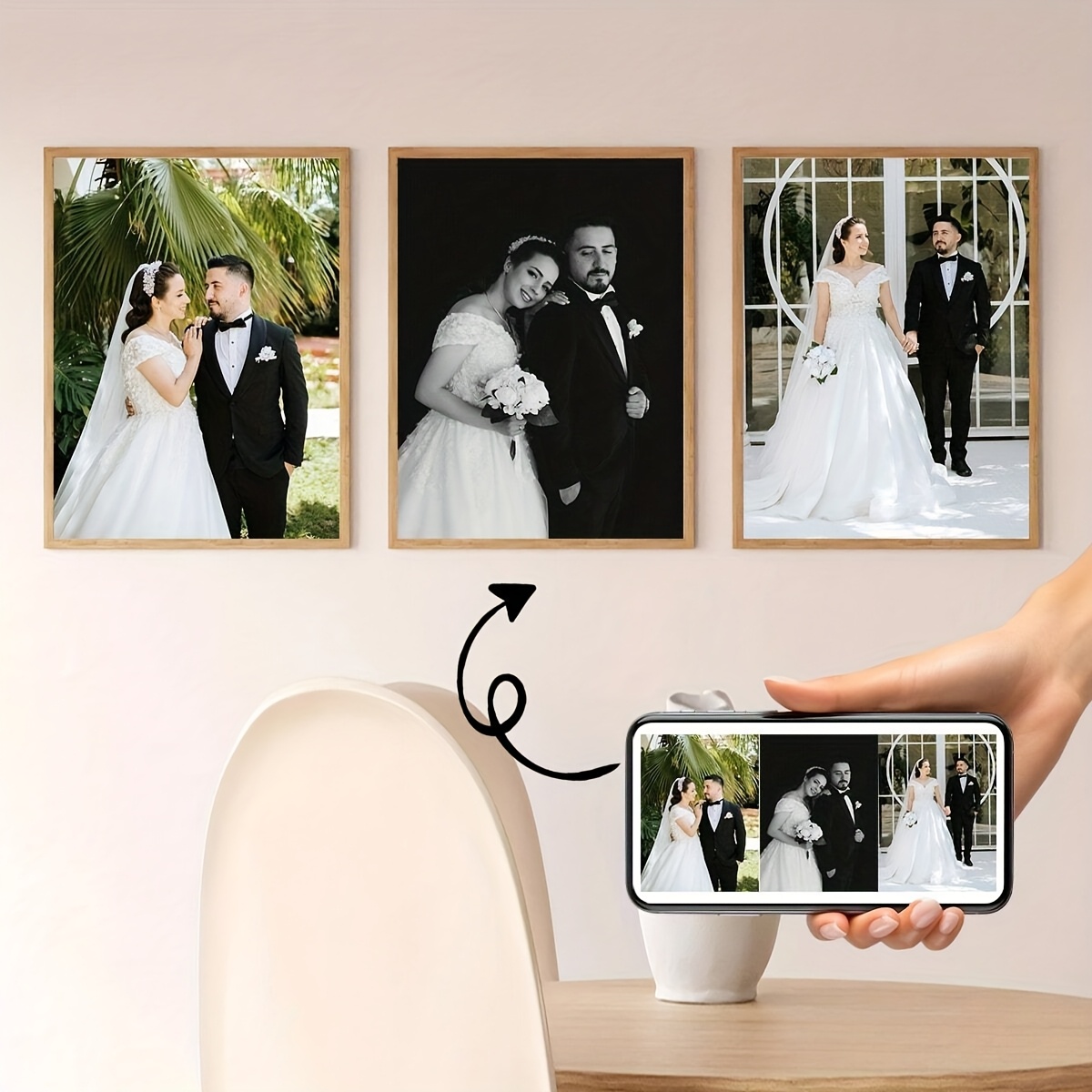 3pcs/set Custom Square Canvas  - Pet Portrait Custom ulasan dan harga