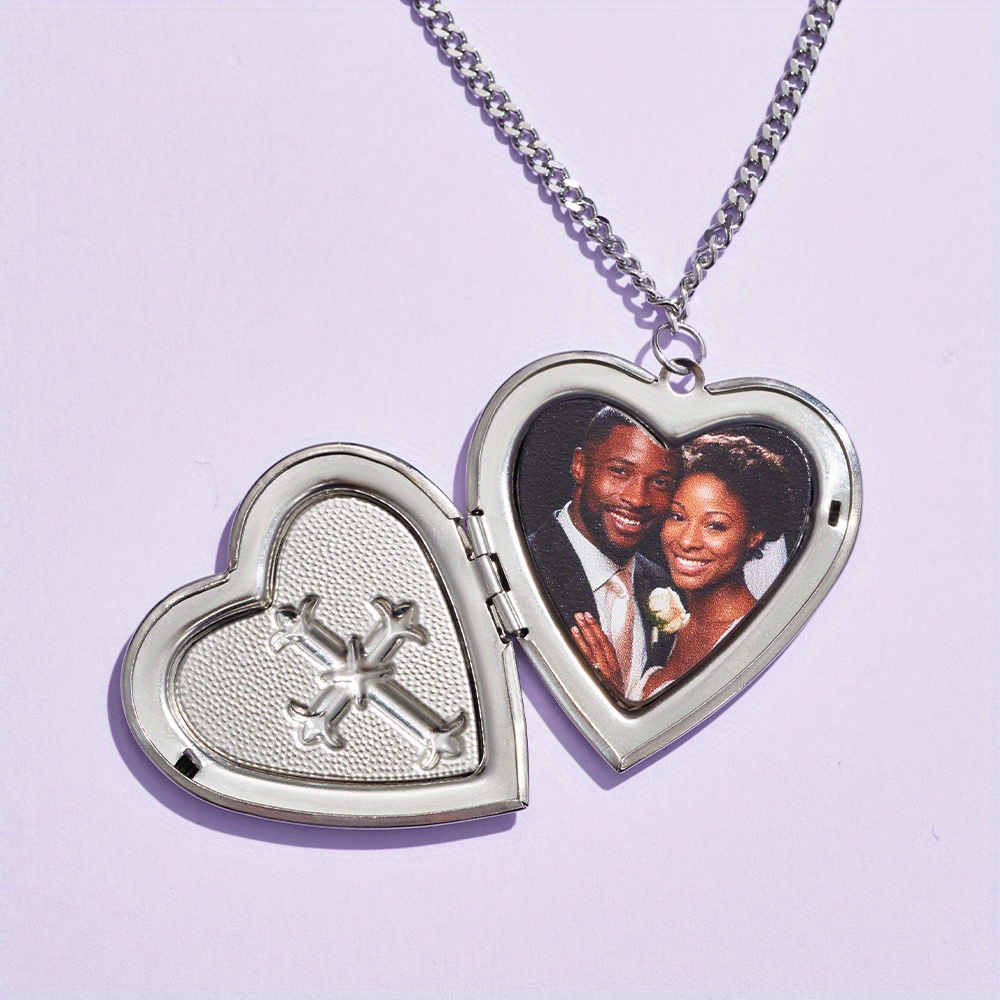 Custom acrylic name heart neck - Name Necklace Custom ulasan dan harga