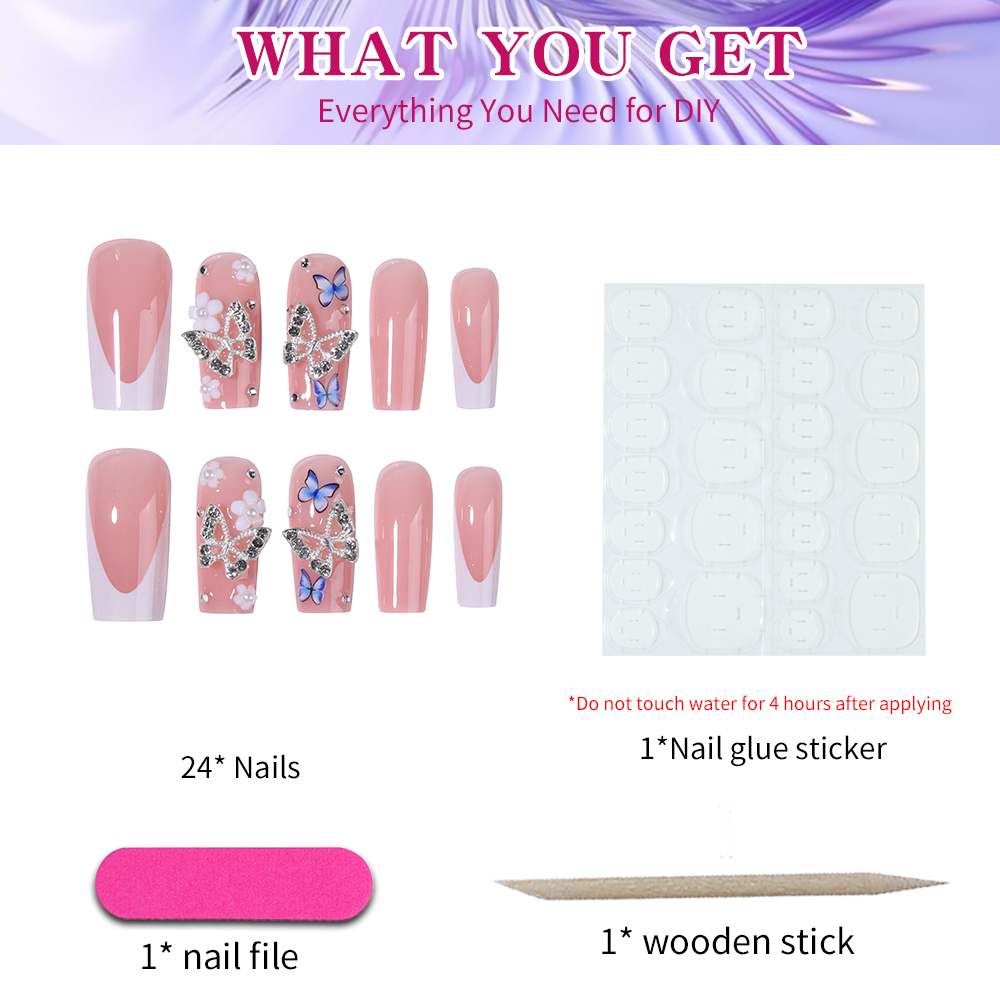 Get Glamorous with, 24Pcs 3D a - Pressed Flower Art ulasan dan harga