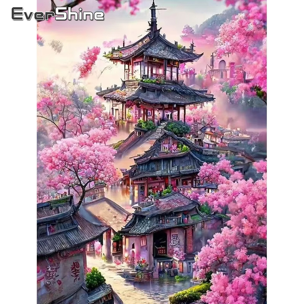 Evershine Full Square Diamond  - Photo Mosaic Print ulasan dan harga