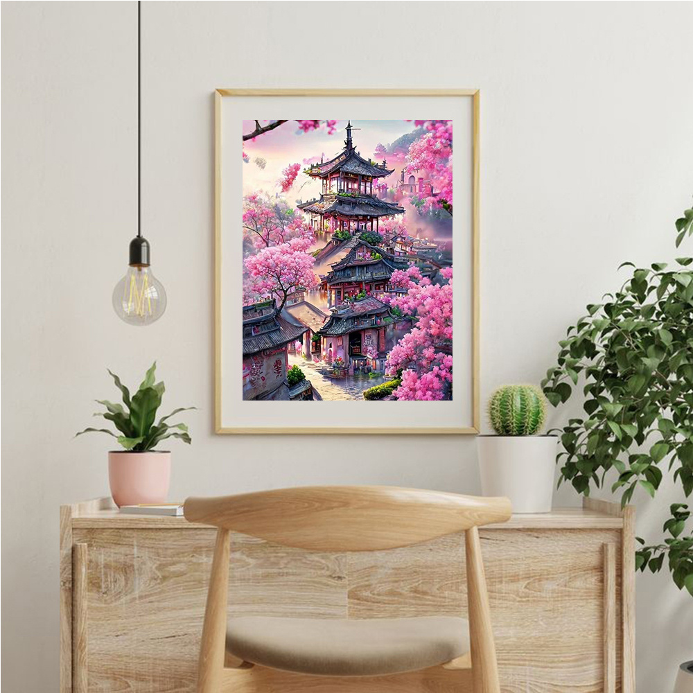 Evershine Full Square Diamond  - Photo Mosaic Print ulasan dan harga