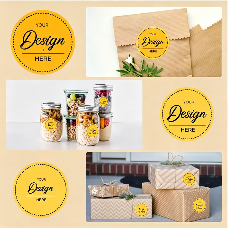 Custom Your Logo Border Round  - Personalized Name Box ulasan dan harga