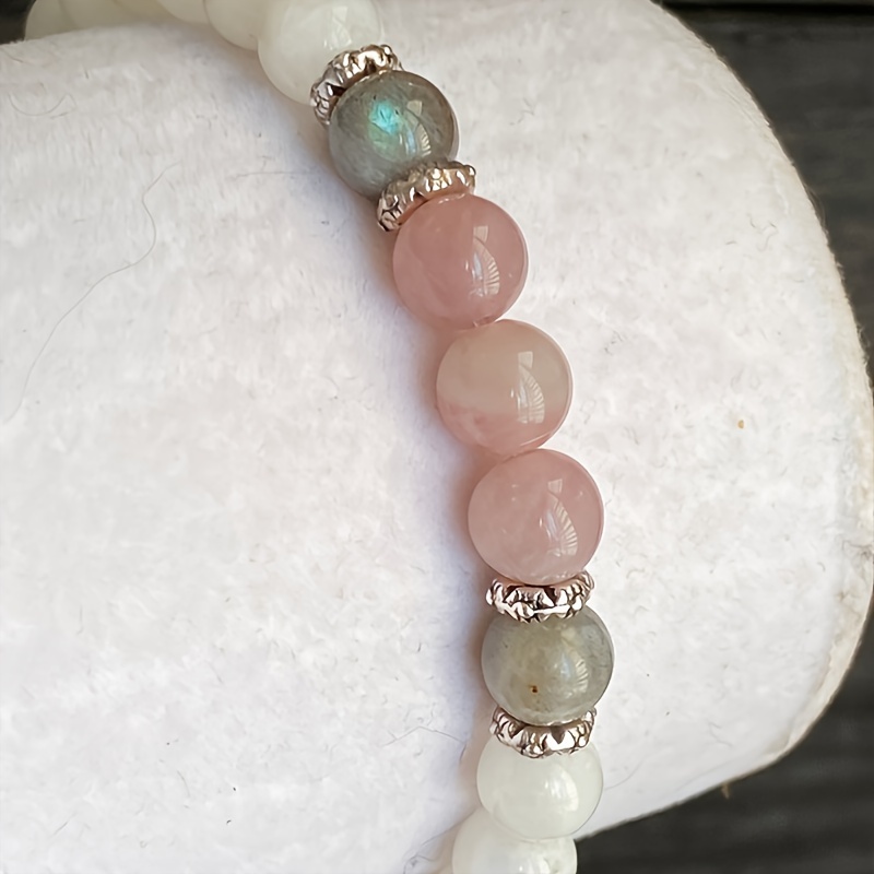 1pc/Moonstone, Labradorite and - Coordinates Bracelet ulasan dan harga