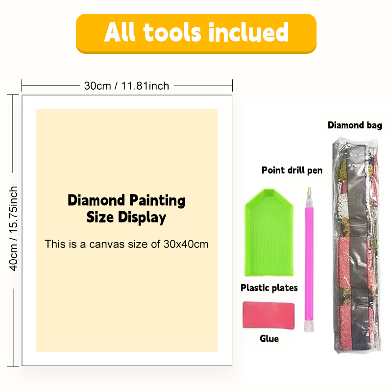 5D DIY Diamond Painting Japan  - Photo Mosaic Print ulasan dan harga