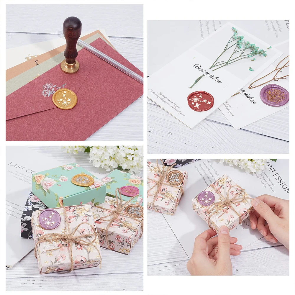 Custom LOGO Wedding Sealing wa - Wax Seal Letter Kit ulasan dan harga