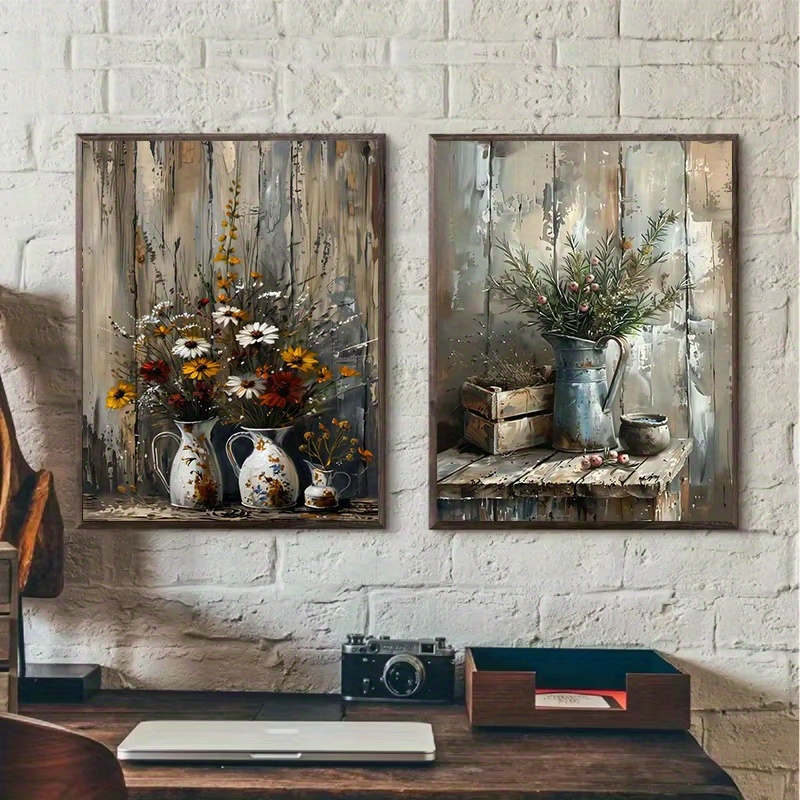 1pc frameless 1pc  Retro Still - Family Tree Print ulasan dan harga